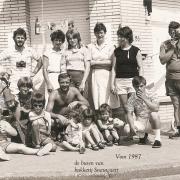 de buren van Bakkerij Snauwaert  midden de jaren '80 