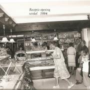 receptie opening winkel 1984